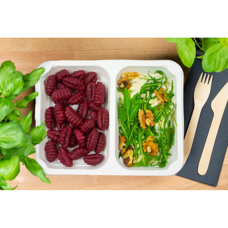MAŁY GŁÓD - Gnocchi buraczane