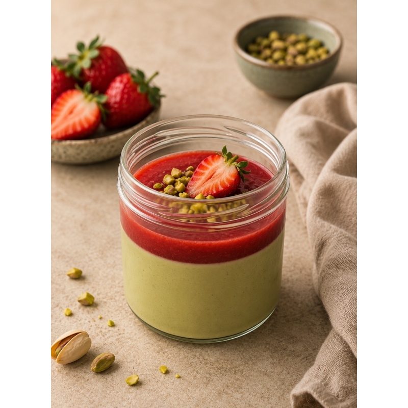 Panna cotta pistacjowa bez...